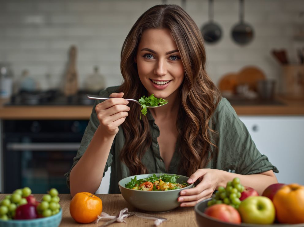 healthy diet for healthy hair and nails